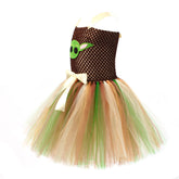 Kinder Mädchen Baby Yoda Cosplay Kostüm Tutu Kleid Halloween Karneval Party Verkleidung Anzug